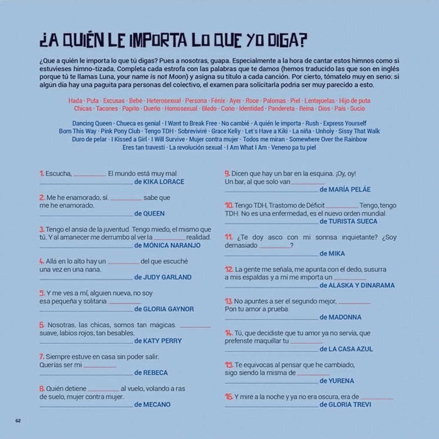 LA CUADERNA: Pasatiempos para travestis y desviadas – Plastic Books